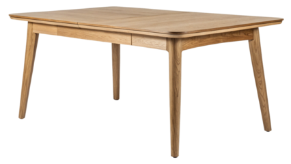 Shop modern extendable dining table solid wood kitchen table for small spaces and large gatherings