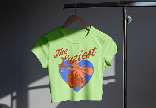 Mockup of T-shirt
