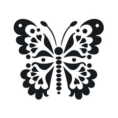 Intricate Spanish Alhambra Inspired Butterfly Laser Cut Design