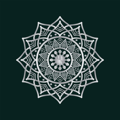 Elegant luxury mandala pattern for decorative backgrounds