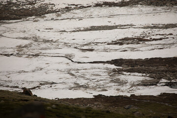 Landscape of the eastern Tianshan Mountains in Hami, Xinjiang, China