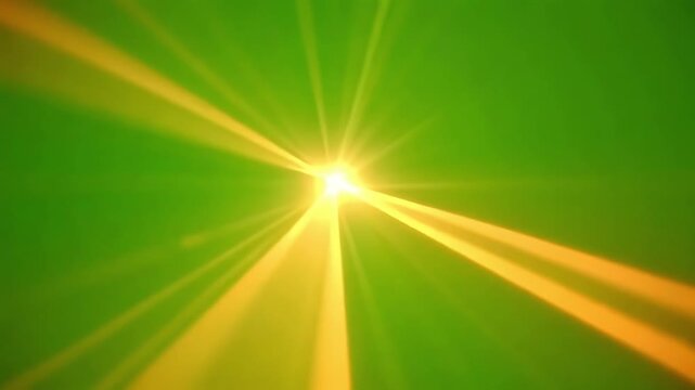 &ldquo;Radiant Light with Yellow Rays on Green Screen &ndash; Visual Effect Background&rdquo;
