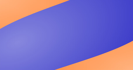 Gradient Abstract orange with Gradient Blue Shape copy space for text or image