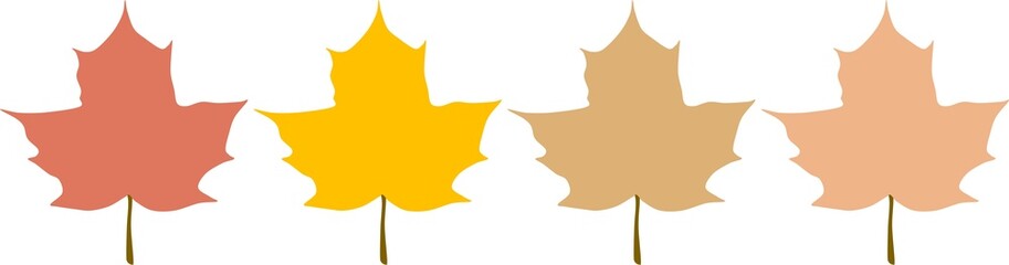 楓のイラストセット