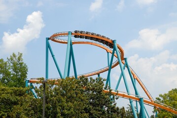 roller coaster thrills