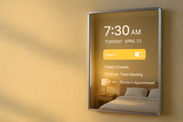 Dynamic Smart Mirror with Seamless Digital Reflections for Innovative User Experiences