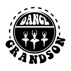 Dance grandson SVG Design
