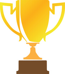 Trophy Cup Color Vector Design