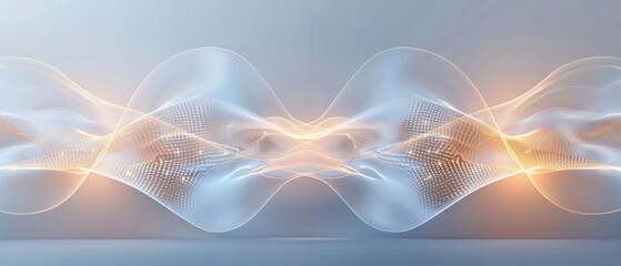 Blue glowing technology background © zhonghui