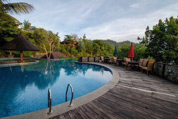 Swimming pool with beautiful views