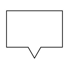 吹き出し（四角形）006