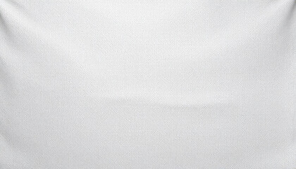 Obraz premium Close-up of soft white fabric with elegant folds and flowing texture, captured under natural lighting. Perfect for backgrounds, textile mockups, and minimalist design projects.