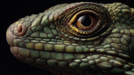 Fototapeta premium Exploring the fascinating world of reptiles characteristics, habitats, and adaptations