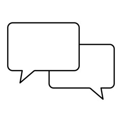 吹き出し（四角形）010