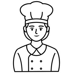 chef with a tray