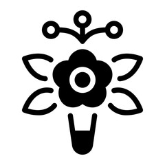 This Boutonniere icon is suitable for prom, school party, etc.