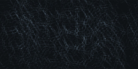 Dark cracked surface texture with fine fracture lines, creating an abstract and mysterious background ideal for horror, aged,