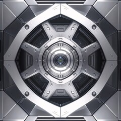Naklejka premium Sci-Fi Floor And Wall Panel Pack (69)