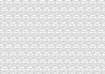 シームレスな手書き線のパターンスウォッチ