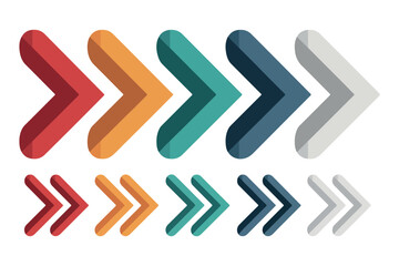 Obraz premium Abstract geometric design with vibrant color accents and clean typography