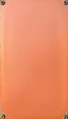 sheet metal painted a copper color. background or textura, colorful. White tone