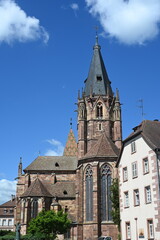 Obraz premium Kirche St. Peter und Paul in Wissembourg