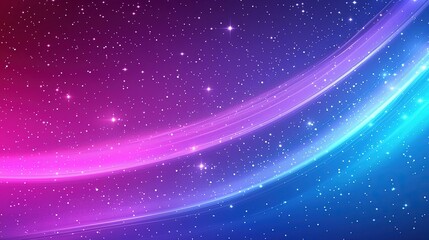 Fototapeta premium Soft Purple Blue Pink Gradient Blurred Background for Graphic Design with Copy Space