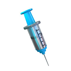 Syringe 3D Illustration