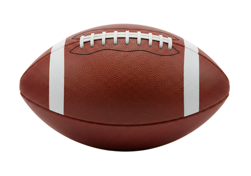American Football Ball Isolated