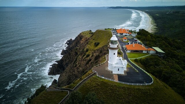 Cape Byron Lighthouse Aerial View