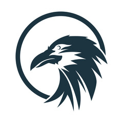 Crow logo icon design