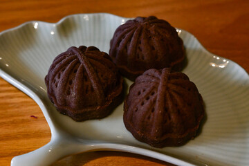 蘇州・カフェ（くるみケーキ）