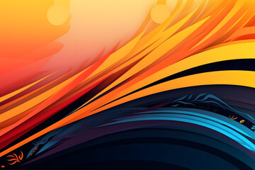 A Mesmerizing 3D Abstract Multicolor Visualization, colorful 3D abstract background design, Minimalistic pattern of simple shapes. Bright creative symmetric texture, ai generated ... See More
