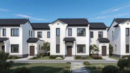 Modern resort residential house design