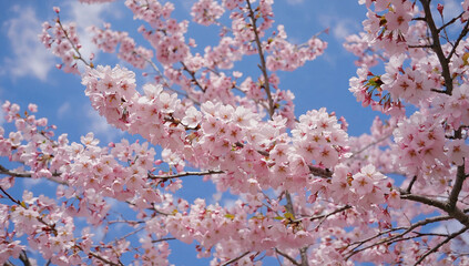 pink cherry blossom