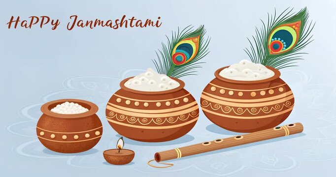 happy janmashtami greetings videos,greeting videos,happy janmashtami