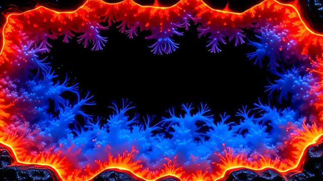 ampere mesmerize dethaw lava perimeter shot bubble roughly sharpness egress ampere lively ripple of 3d tints curl dynamically inside the cryptic inglorious backdrop, create an aery dancing
