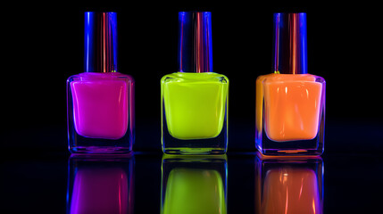 colorful nail polish