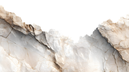 White and Beige Stone Texture with Spotlight from Above