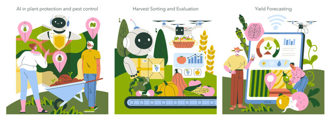 AI in Agriculture: Pest Control, Sorting, and Forecasting