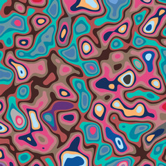 COLORFUL TEMPLATE ABSTRACT PAPER CUT PATTERN DESIGN FLAT COLOR FOR WALLPAPER DARK BACKGROUND ELEMENT VECTOR 