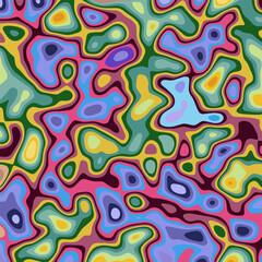 COLORFUL TEMPLATE ABSTRACT PAPER CUT PATTERN DESIGN FLAT COLOR FOR WALLPAPER DARK BACKGROUND ELEMENT VECTOR 