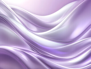 Elegant flowing lavender silk fabric with soft highlights and shadows