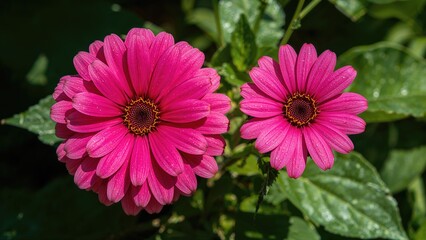 Obraz premium Textured pink petals that lure bugs