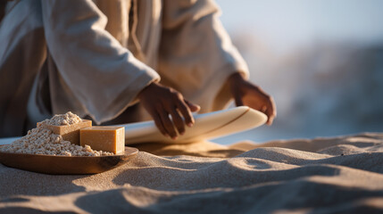 Surfboard Waxing by the Beach Under Natural Light