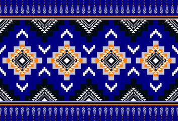 abstract Traditional geometric ethnic fabric pattern ornate elements with ethnic patterns design for textiles, rugs, clothing, sarong, scarf, batik, wrap, embroidery, print, curtain, carpe