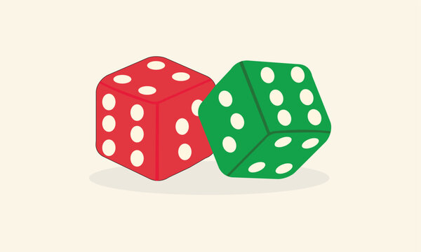 Dice image vector