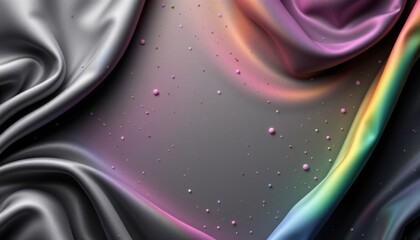 a luxury lgbt pride background with velvet touch gradients, using monochrome base and rainbow highlights, designed for exclusive lgbtq+ gala invites.