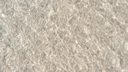 Fototapeta premium Aerial view of endless sand mounds beneath water