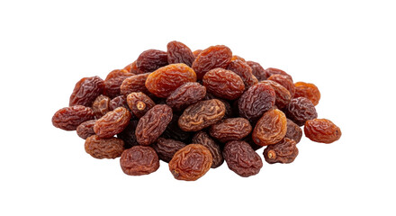 Isolated Pile of Raisins